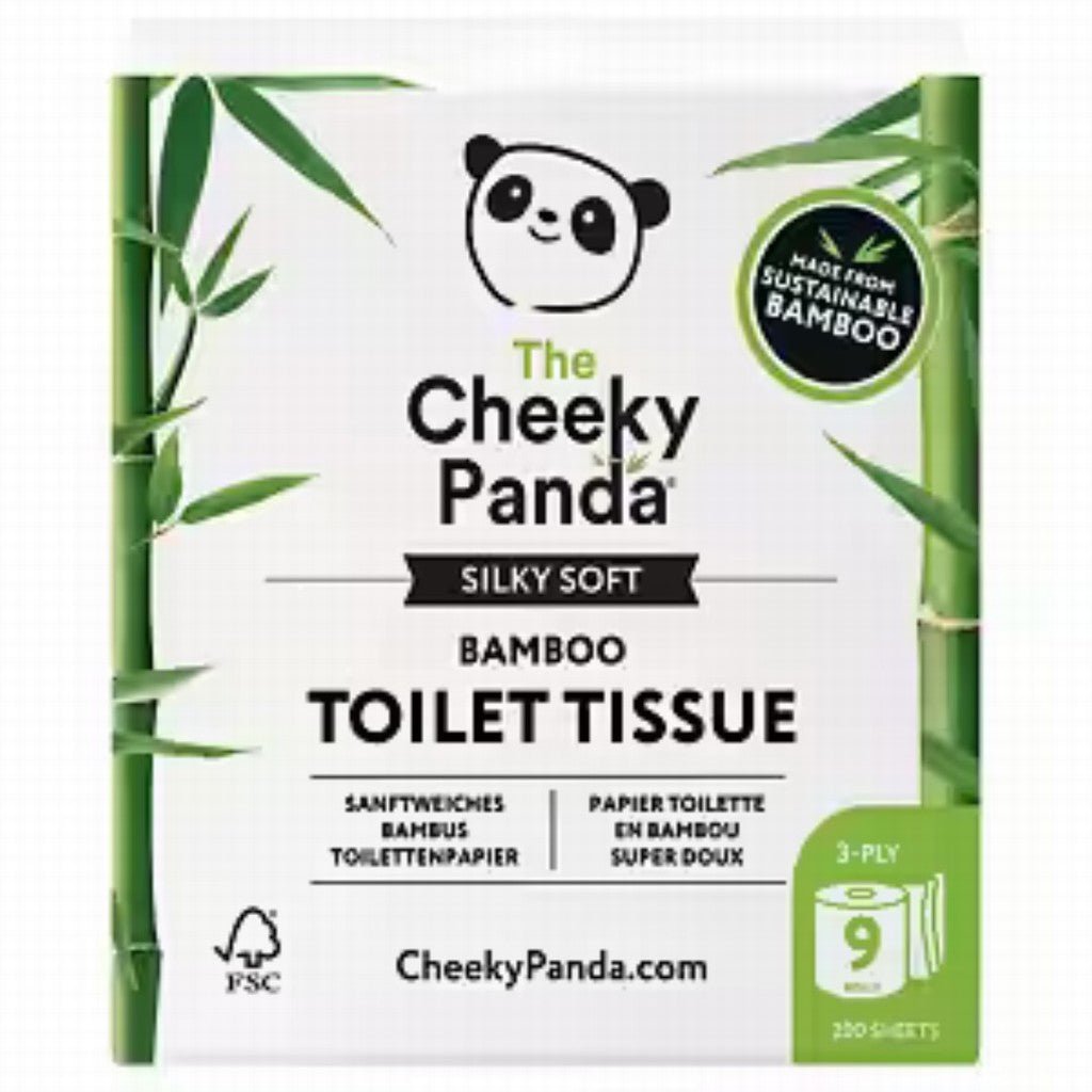 Cheeky Panda Bamboo Toilet Roll - Earthfare Supermarket - 5060561631346