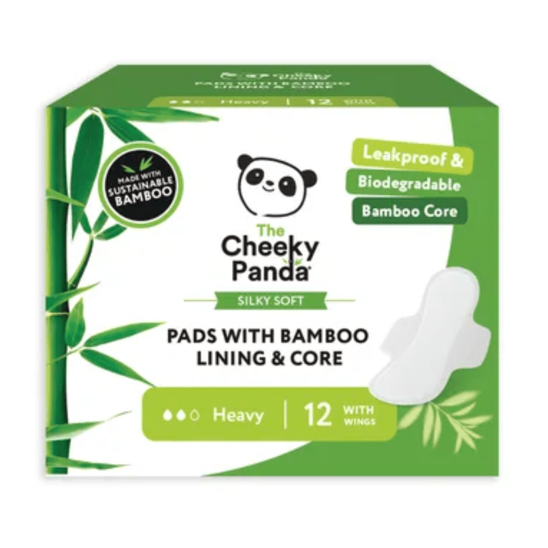 Cheeky Panda Heavy Pads with Bamboo Lining & Core - Earthfare Supermarket - 5060561631537