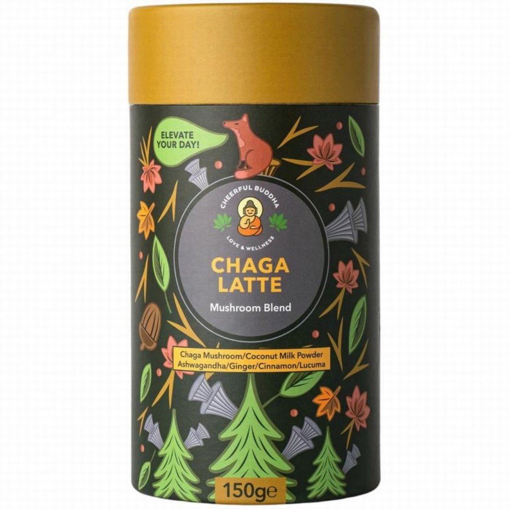 Cheerful Buddha Chaga Mushroom Latte - Earthfare Supermarket - 754590387378