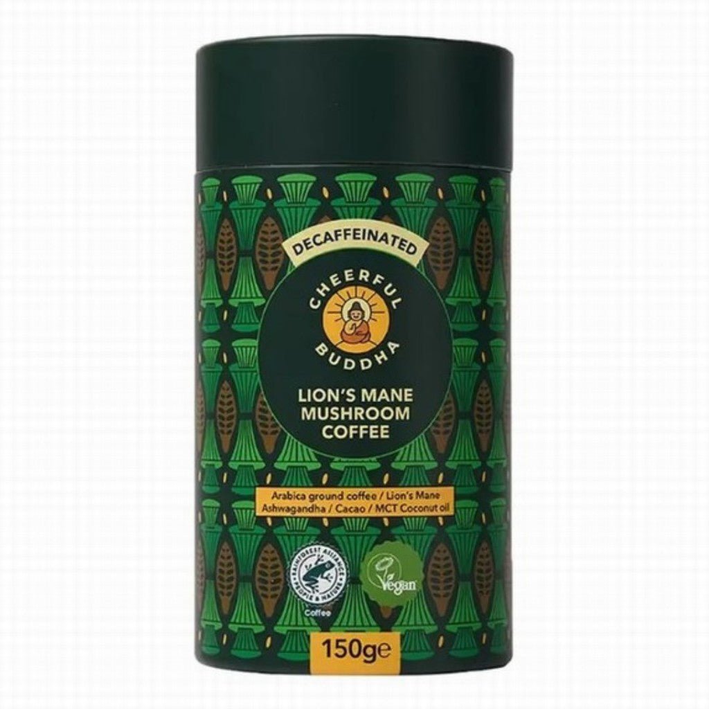 Cheerful Buddha Lion's Mane Mushroom Decaff Coffee Blend - Earthfare Supermarket - 796548596845