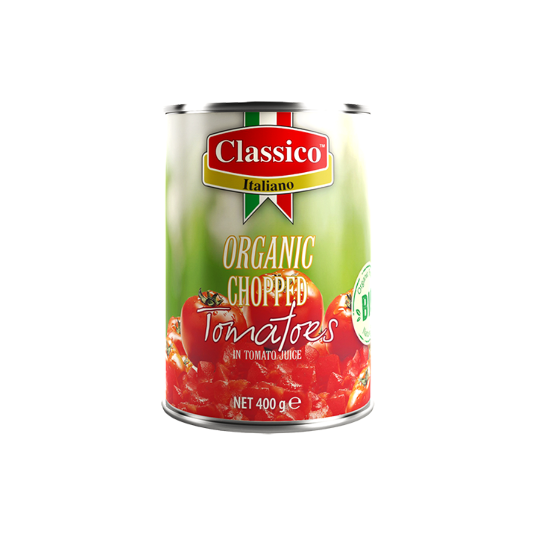 Classico Organic Chopped Tomatoes - Earthfare Supermarket - 8029363737110