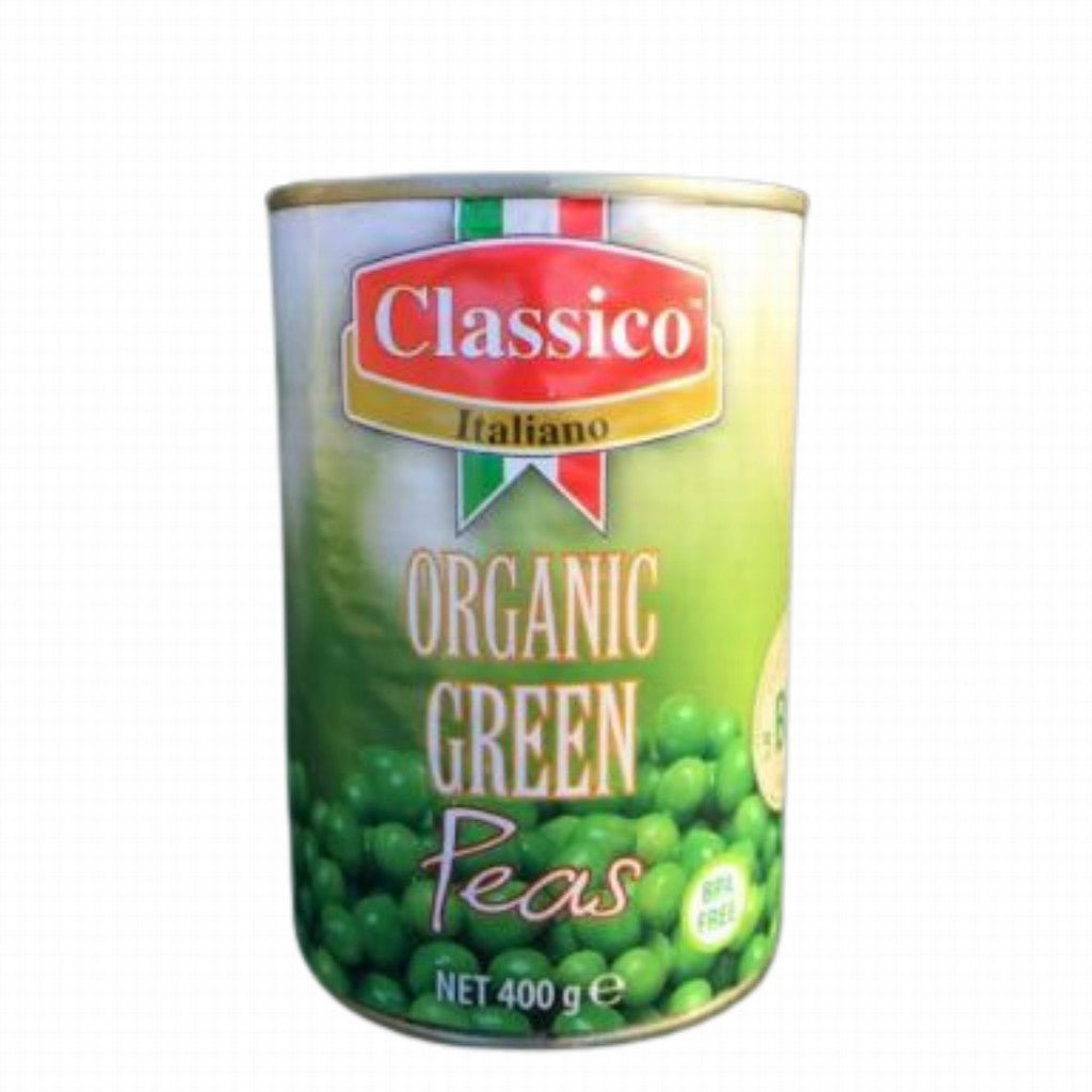 Classico Organic Green Peas - Earthfare Supermarket - 8029363260113