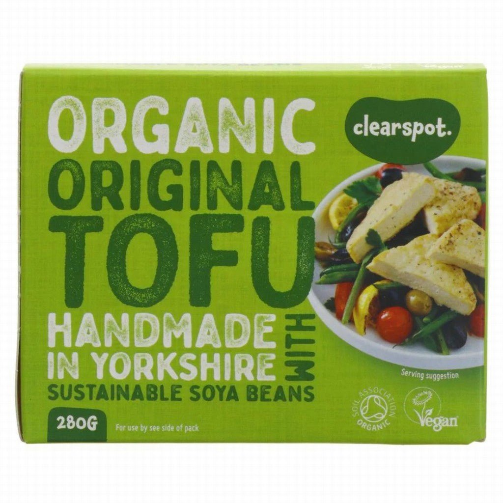 Clearspot Organic Original Tofu 280g - Earthfare Supermarket - 5034467000018