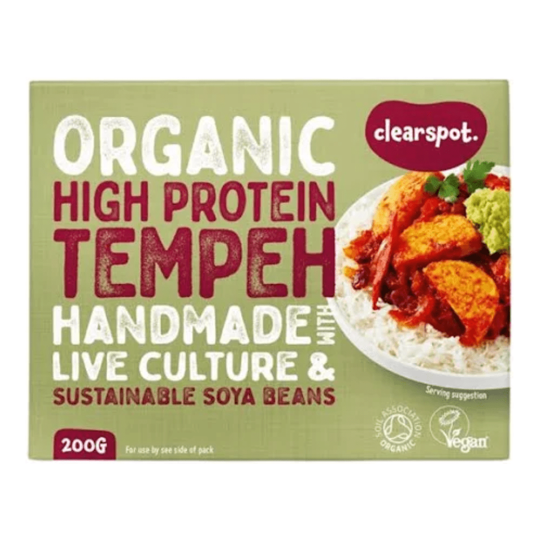 Clearspot Organic Tempeh 200G - Earthfare Supermarket - 5034467000858