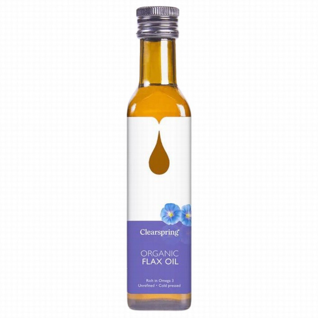 Clearspring Organic Flax Oil - Earthfare Supermarket - 5021554002642
