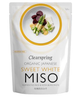 Clearspring Organic Japanese Sweet White Miso - Earthfare Supermarket - 5021554000747