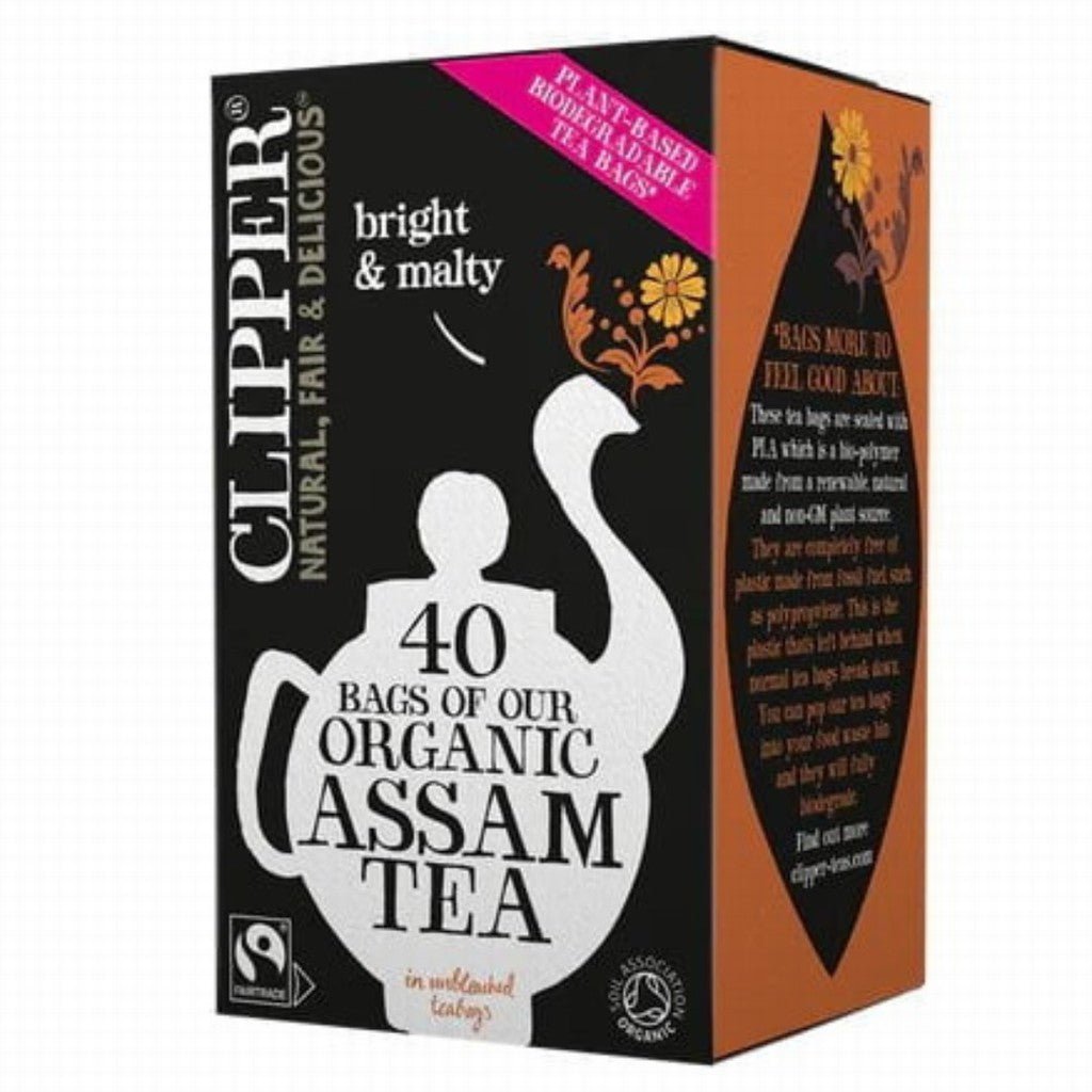 Clipper Organic Assam Tea - Earthfare Supermarket - 5021991000225