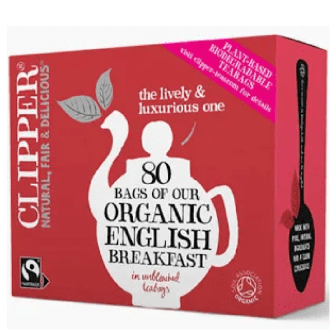 Clipper Organic Fairtrade Decaf Tea 80 Bags - Earthfare Supermarket - 5021991942051