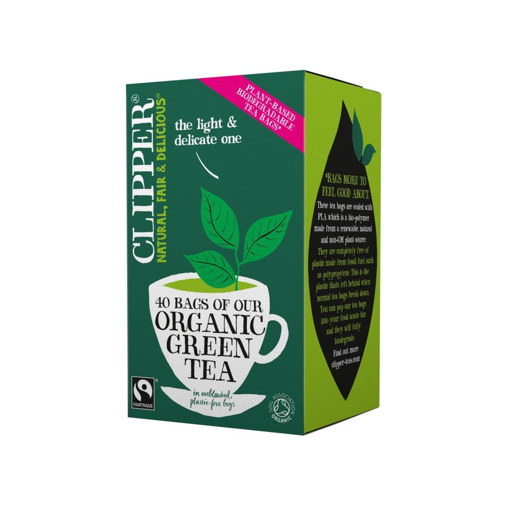 Clipper Organic Green Tea - Earthfare Supermarket - 5021991942631