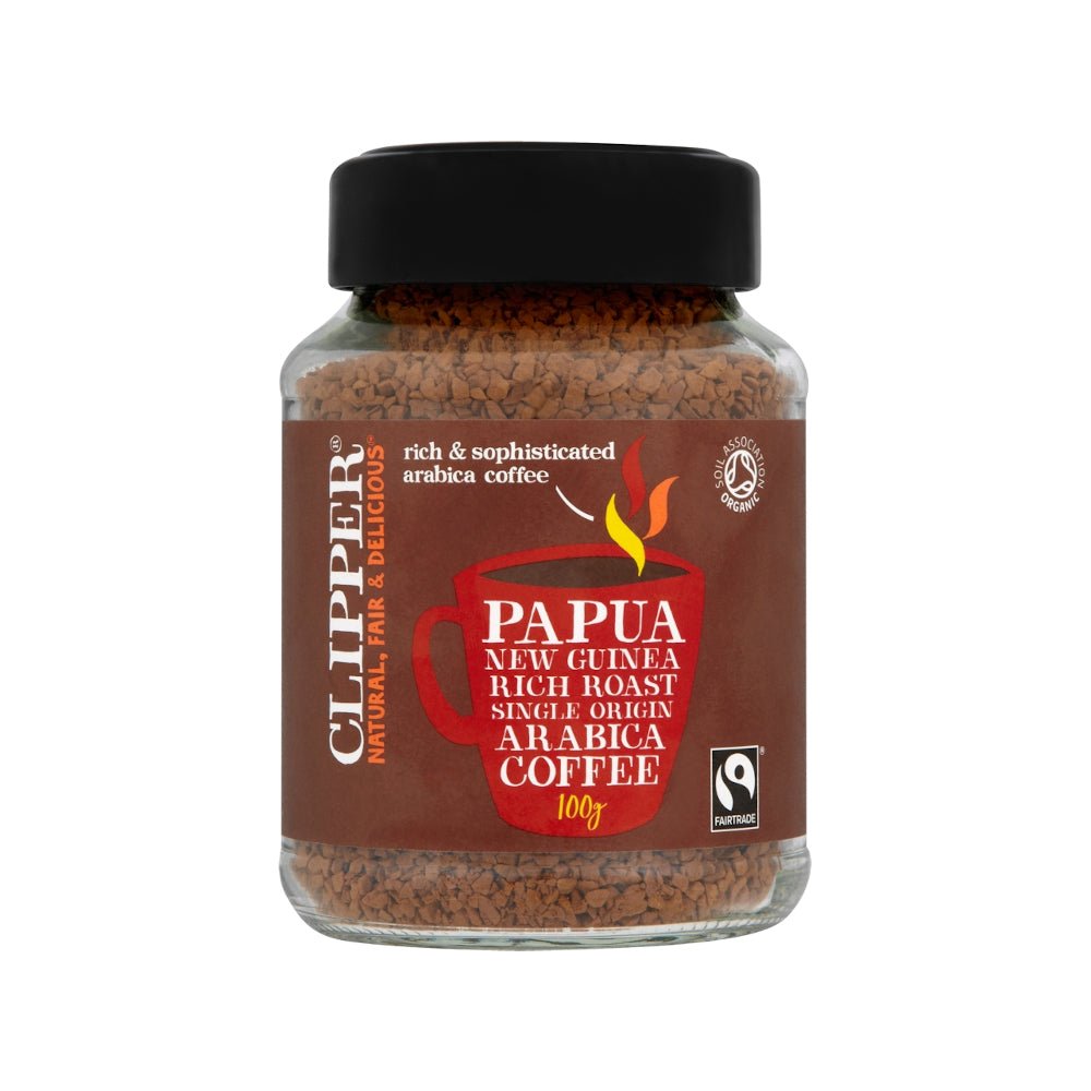Clipper Organic Instant Rich Roast Coffee - Earthfare Supermarket - 5021991247613