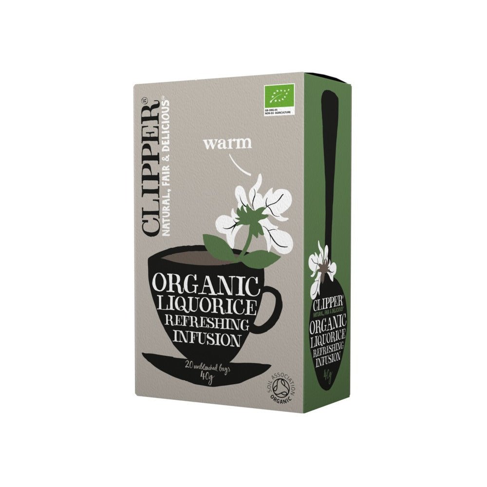 Clipper Organic Liquorice Tea - Earthfare Supermarket - 5021991200137