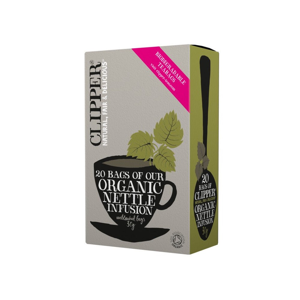 Clipper Organic Nettle Tea - Earthfare Supermarket - 5021991200106