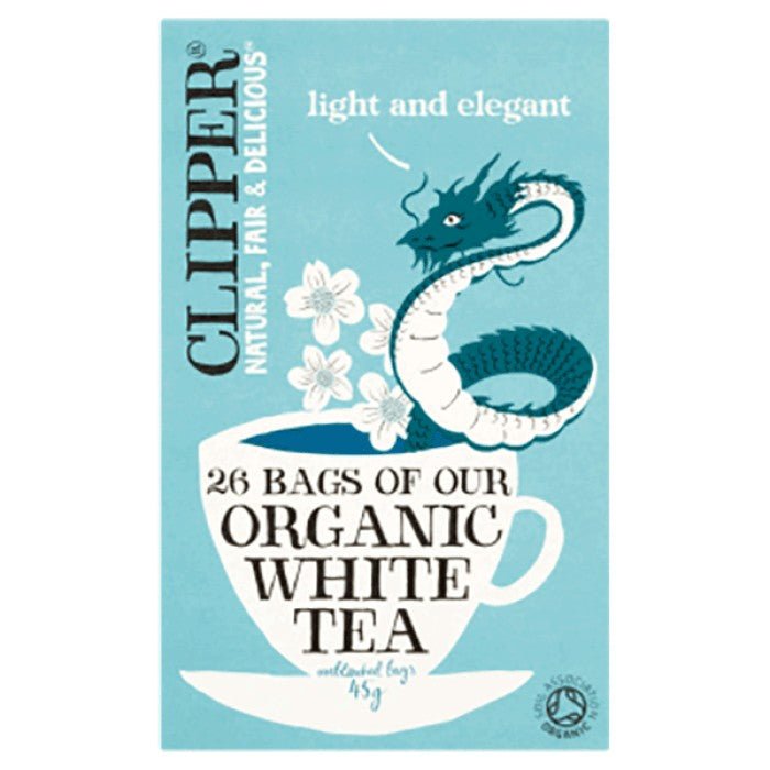 Clipper Organic White Tea - Earthfare Supermarket - 5021991999710