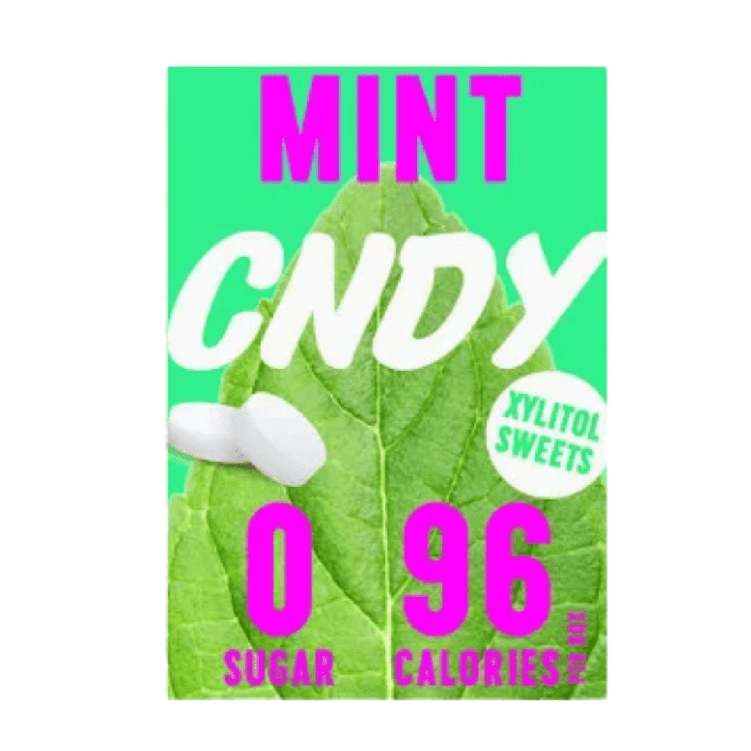 CNDY Mint Sugar Free Xylitol Sweets 40g - Earthfare Supermarket - 96208014