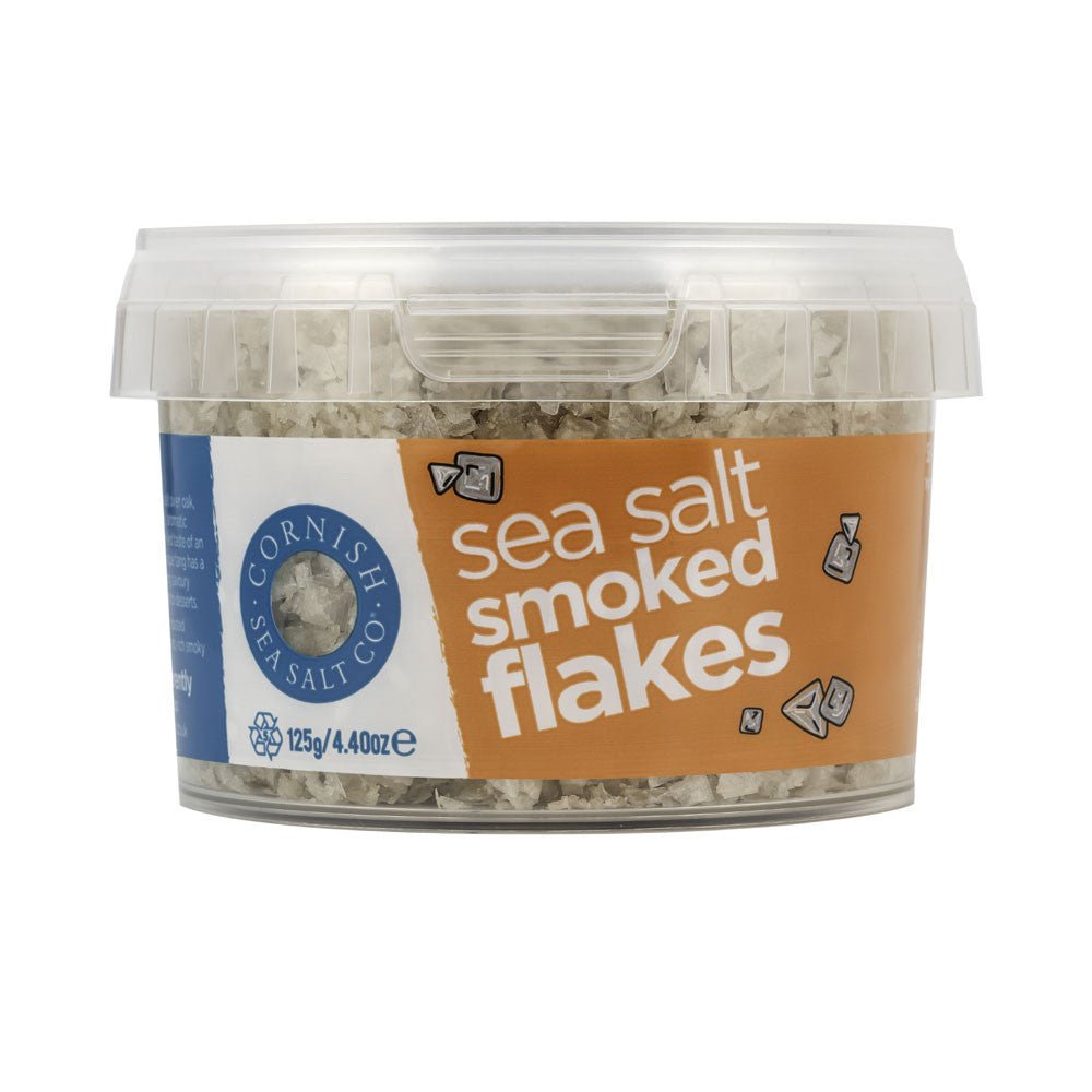 Cornish Sea Salt - Smoked Flakes 125g - Earthfare Supermarket - 5060155200095