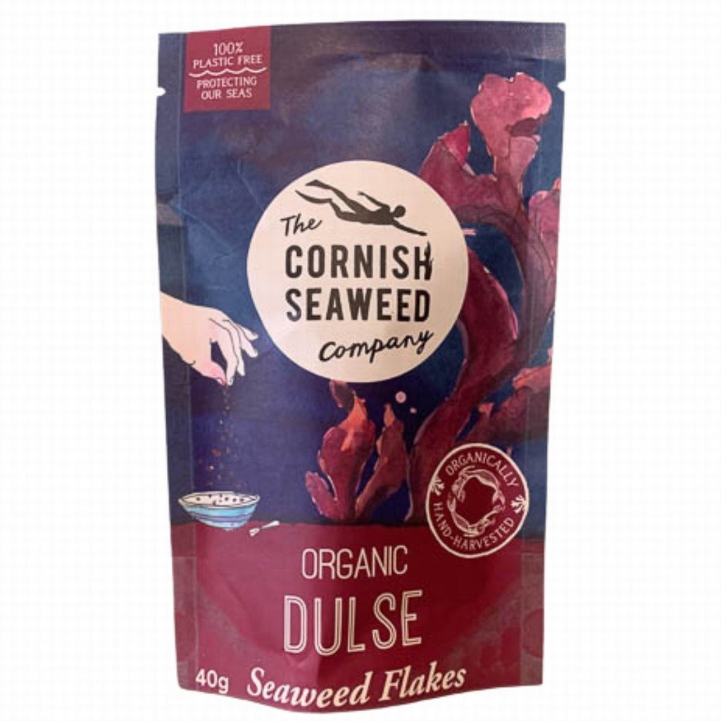 Cornish Seaweed Co Organic Dulse Flakes - Earthfare Supermarket - 701722601727