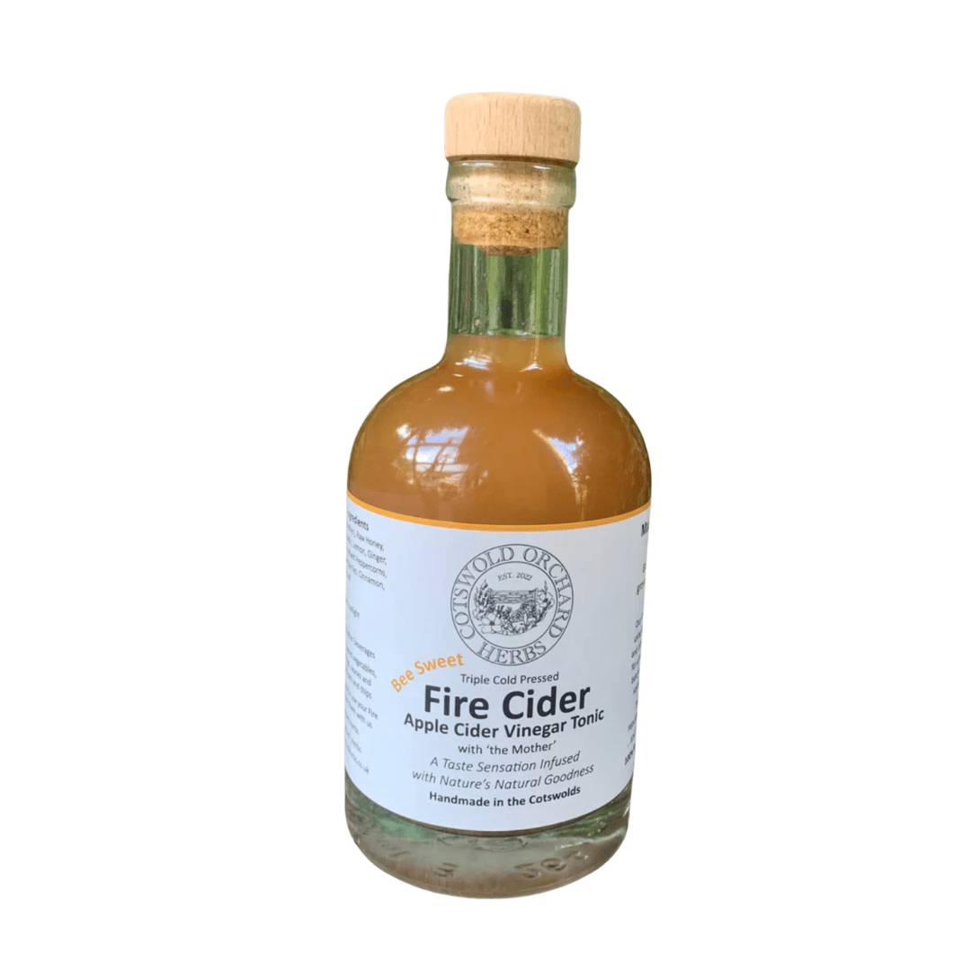 Cotswold Orchard Herbs - Bee Sweet Fire Cider 250ml - Earthfare Supermarket - 5065023900053