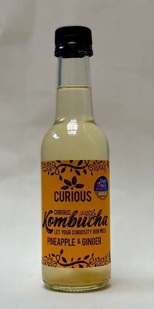 Curious Kombucha Pineapple & Ginger Kombucha - Earthfare Supermarket - 1203202025034
