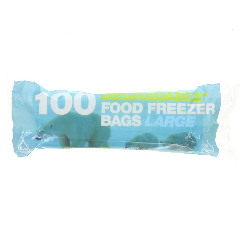 D2W Large Food Freezer Bags - Earthfare Supermarket - 5020072108522