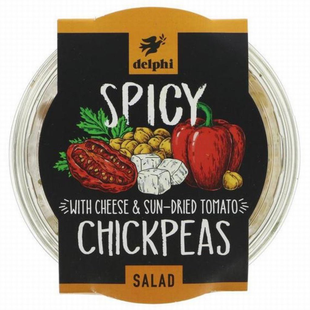 Delphi Spicy Chickpeas Salad - Earthfare Supermarket - 5018811000008