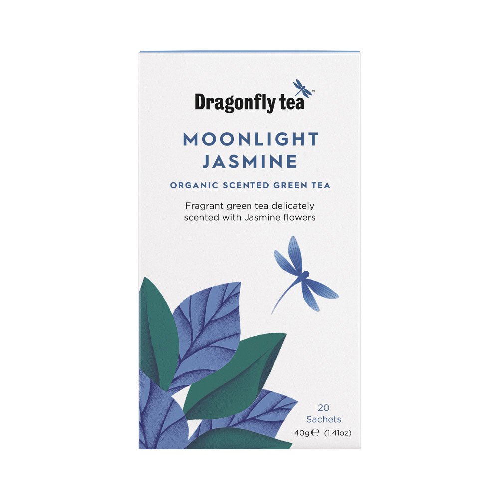 Dragonfly Tea Organic Moonlight Jasmine Green - Earthfare Supermarket - 5032558001456