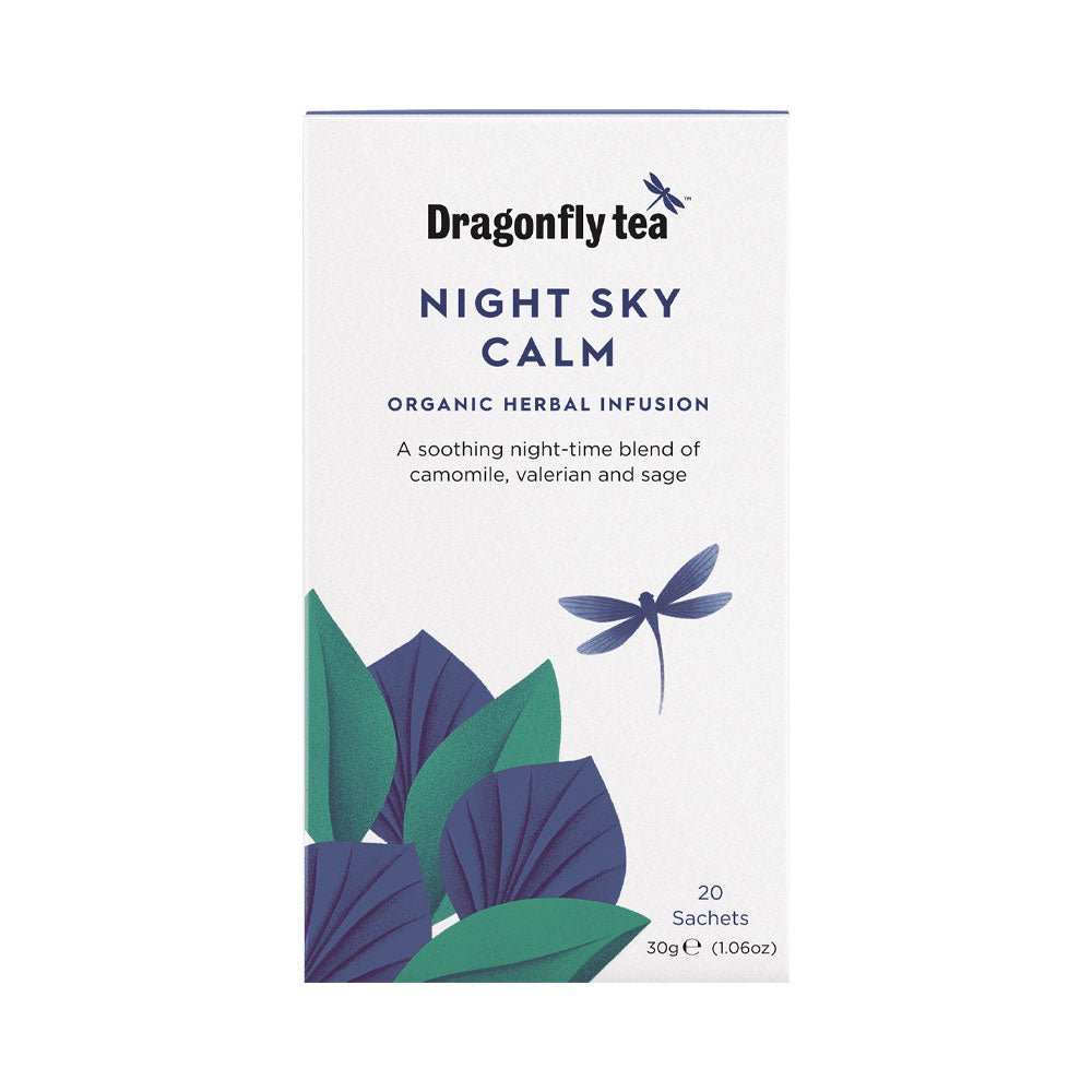 Dragonfly Tea Organic Night Sky Calm - Earthfare Supermarket - 5032558000244