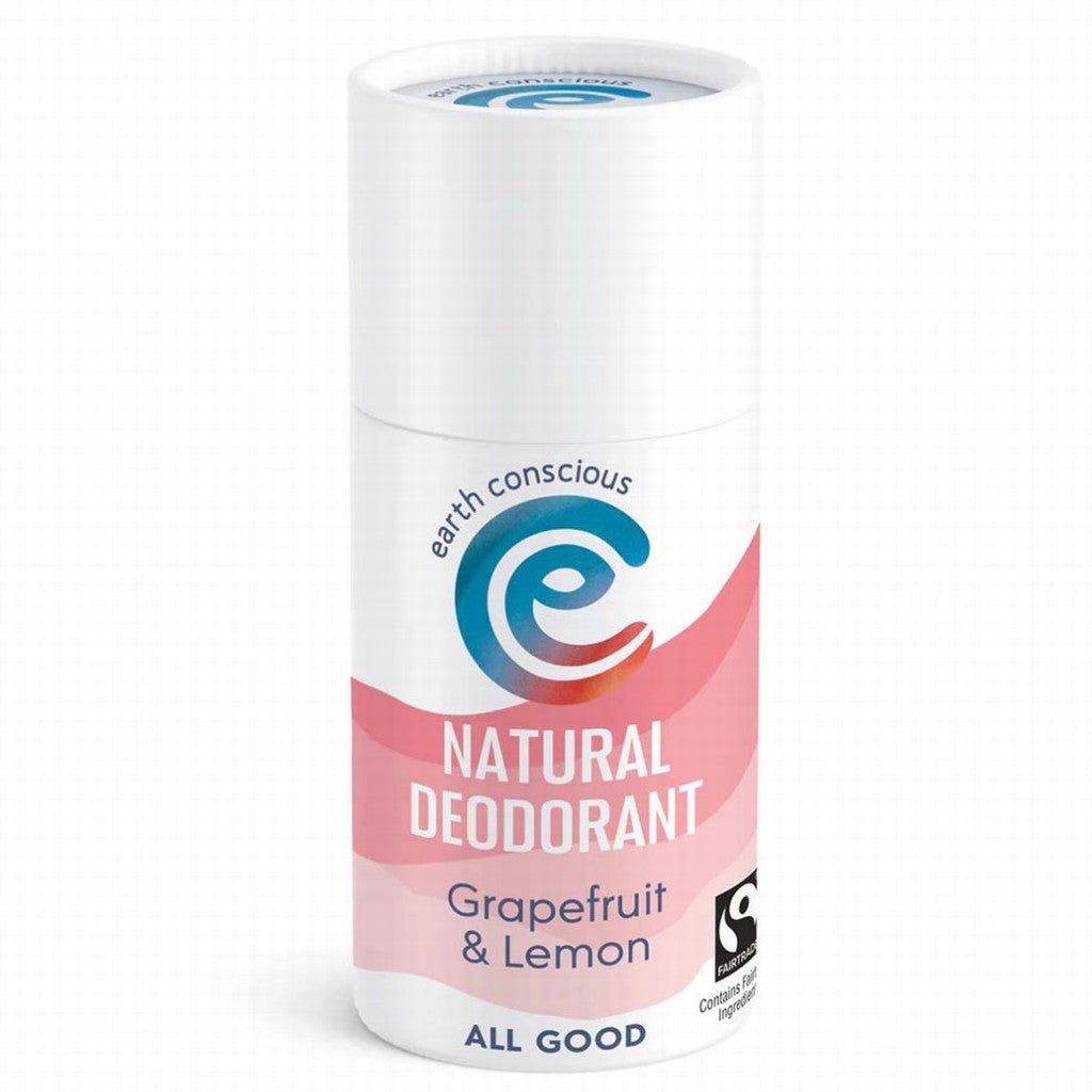 Earth Conscious Deodorant Stick Grapefruit & Lemon - Earthfare Supermarket - 5060452930084