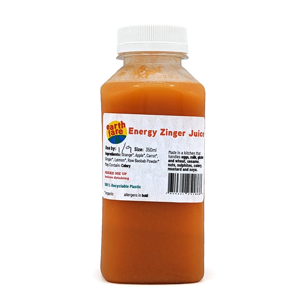 Earthfare Energy Zinger Juice - Earthfare Supermarket - 7654321251868