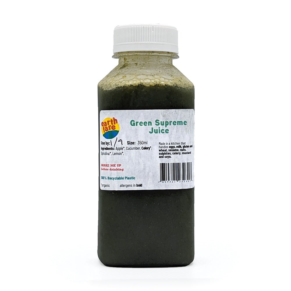 Earthfare Green Supreme Juice - Earthfare Supermarket - 7654321232317
