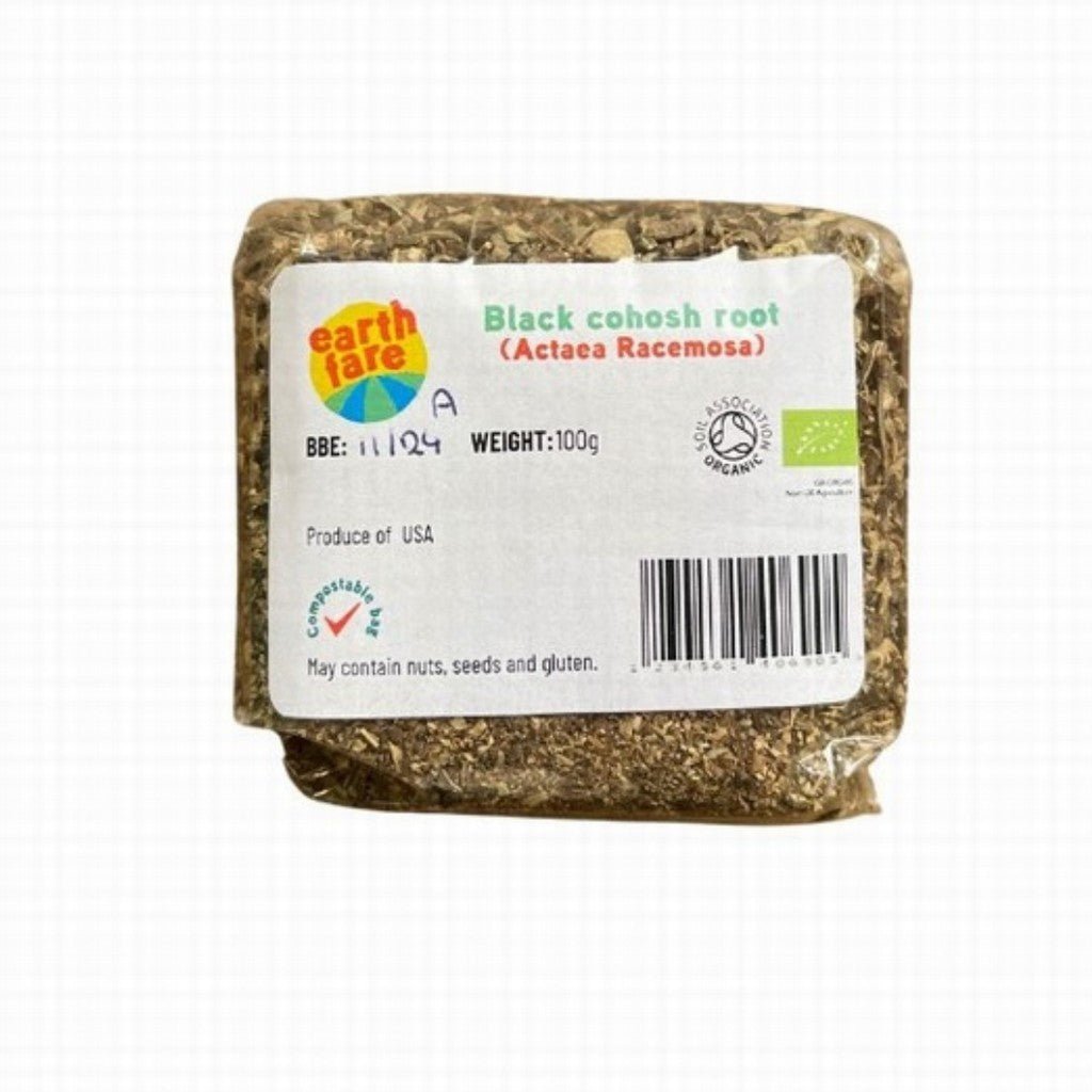 Earthfare Organic Black Cohosh Root Tea - Earthfare Supermarket - 1234561406905