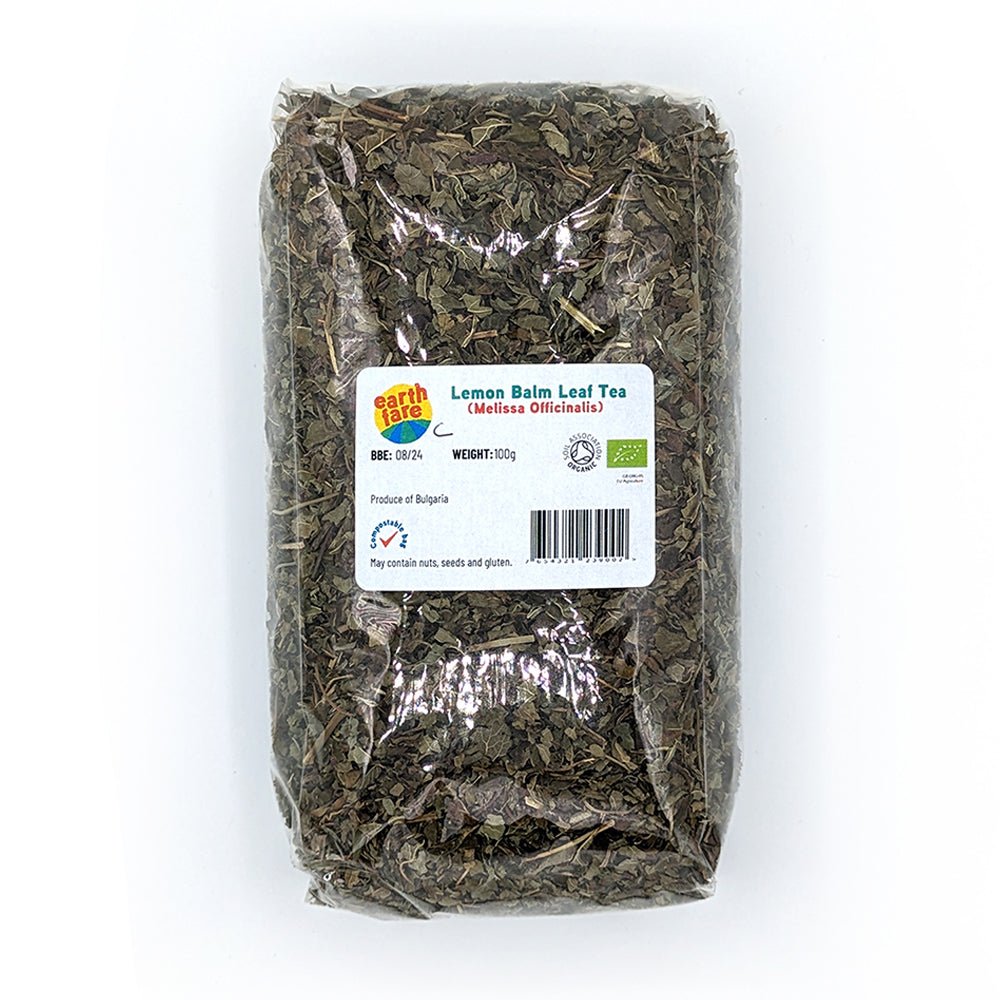 Earthfare Organic Lemon Balm Tea - Earthfare Supermarket - 7654321239002