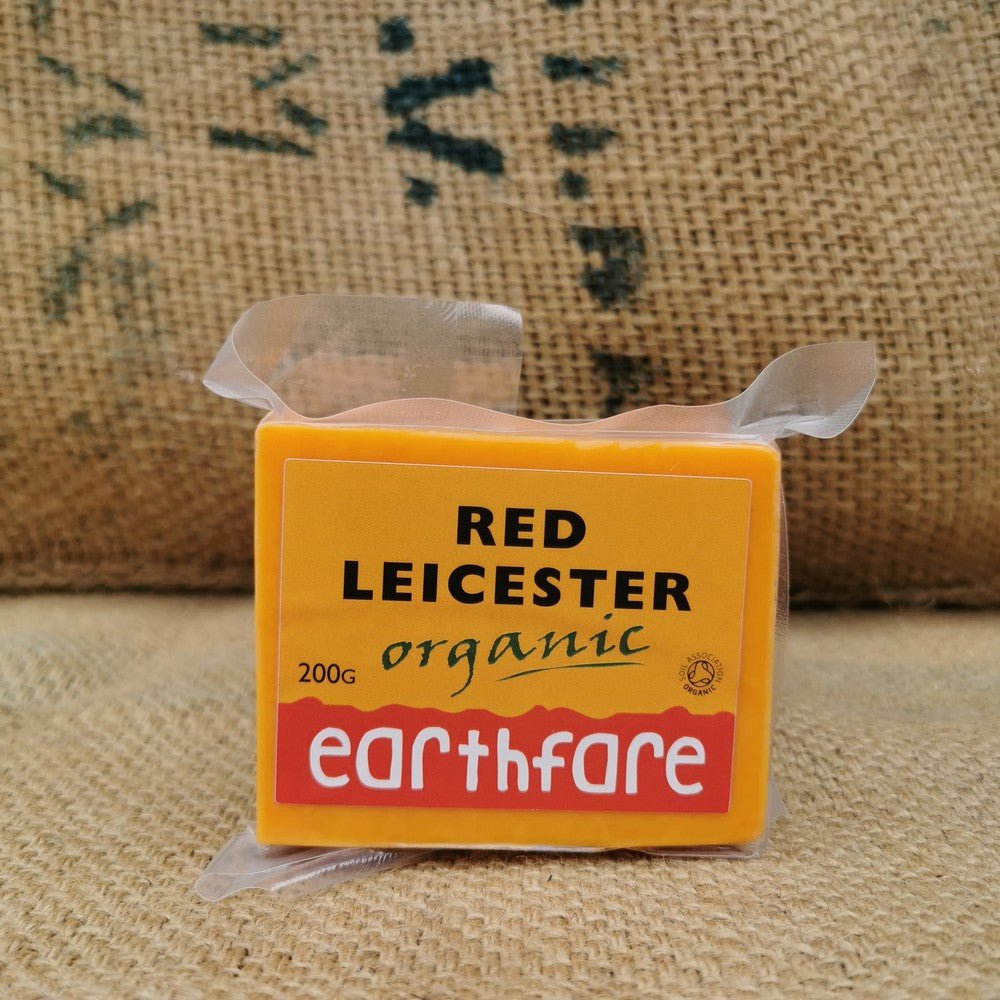 Earthfare Organic Red Leicester - Earthfare Supermarket - 5000532000009