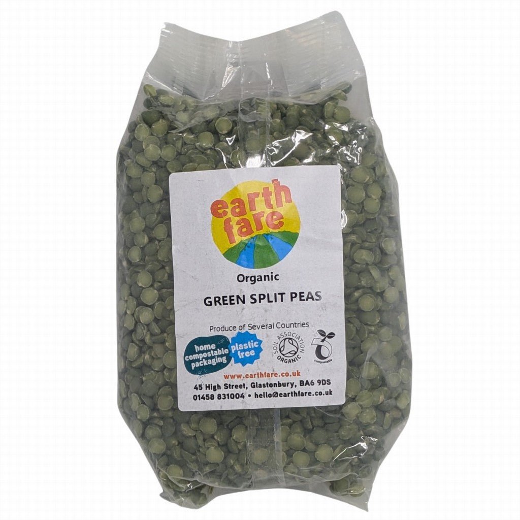 Earthfare Own Organic Green Split Peas - Earthfare Supermarket - 5028367000421
