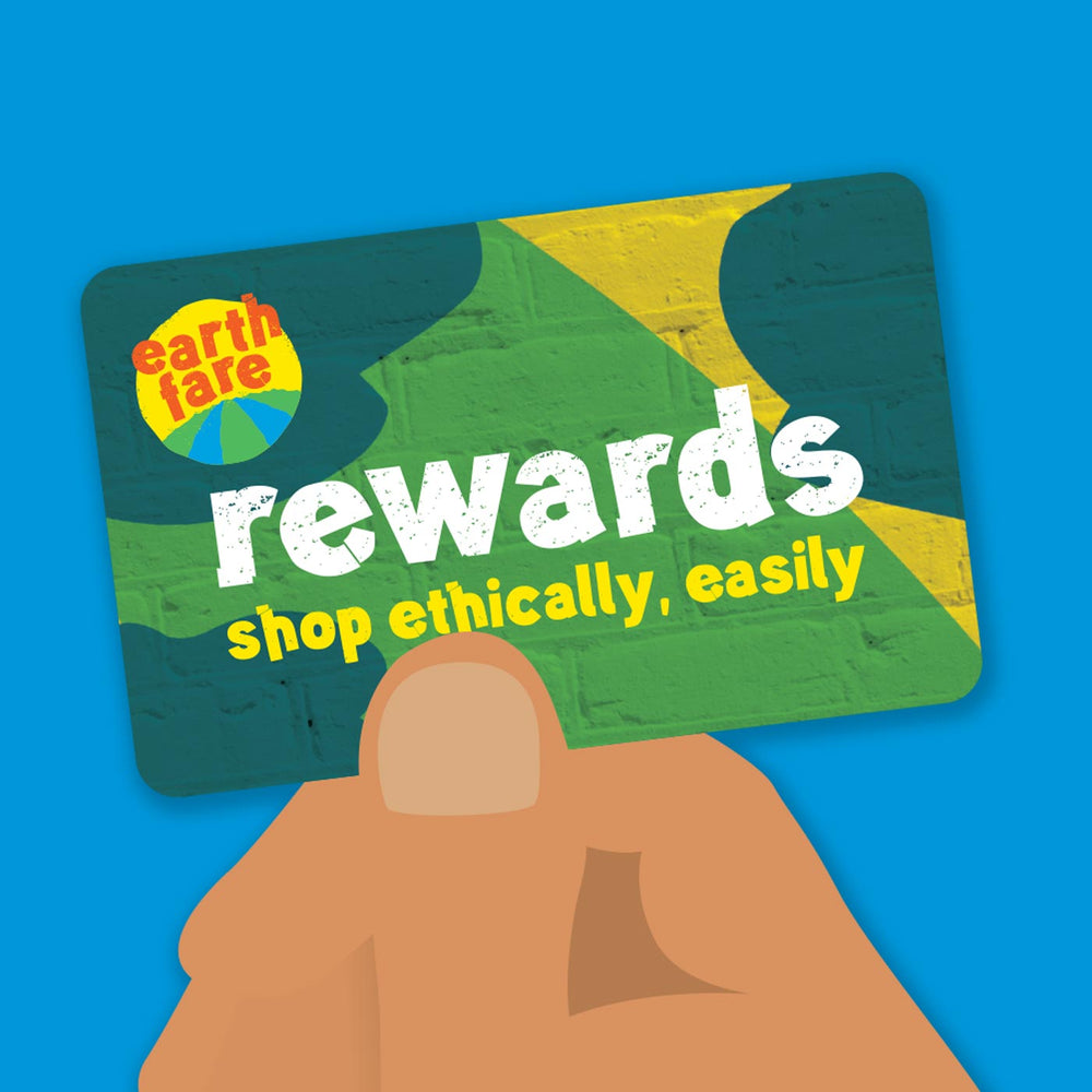 Get Earthfare rewards in-store