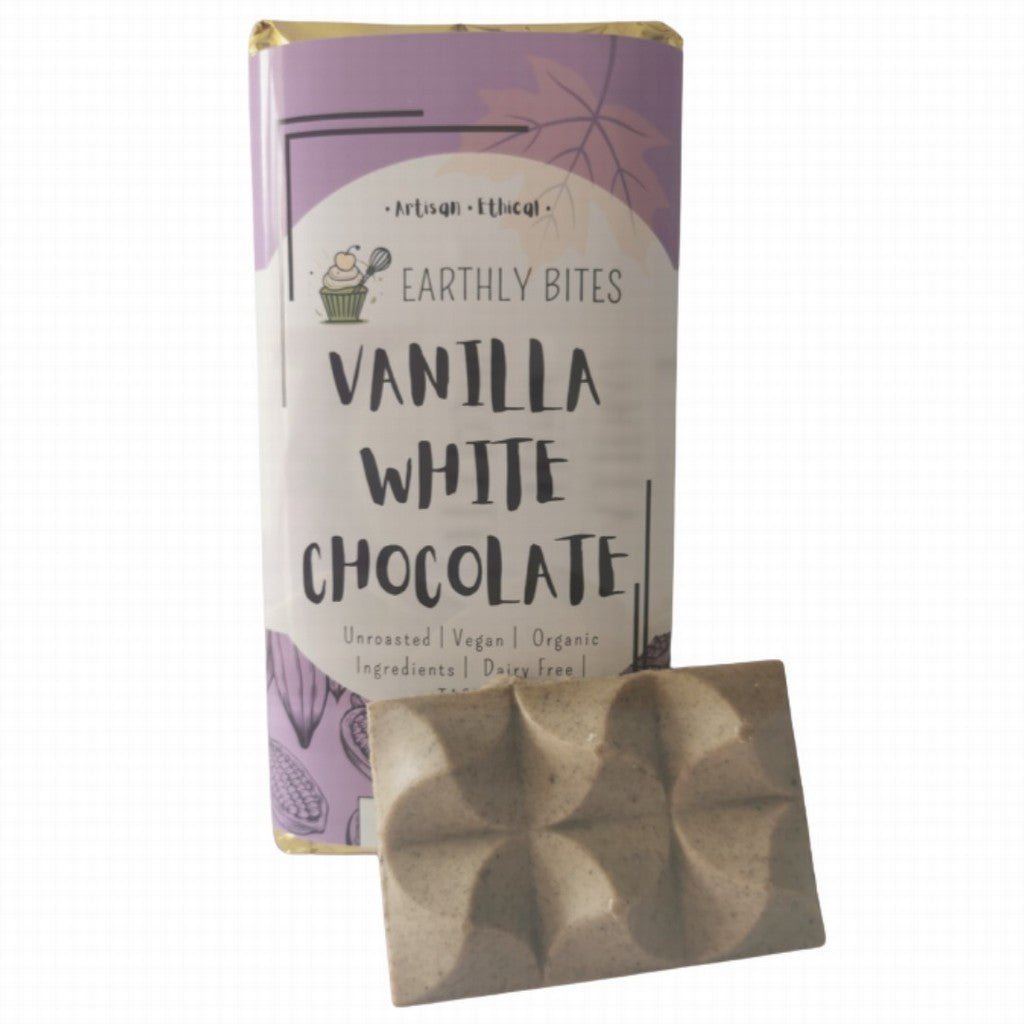 Earthly Bites White Chocolate 80g - Earthfare Supermarket - 5070003682911