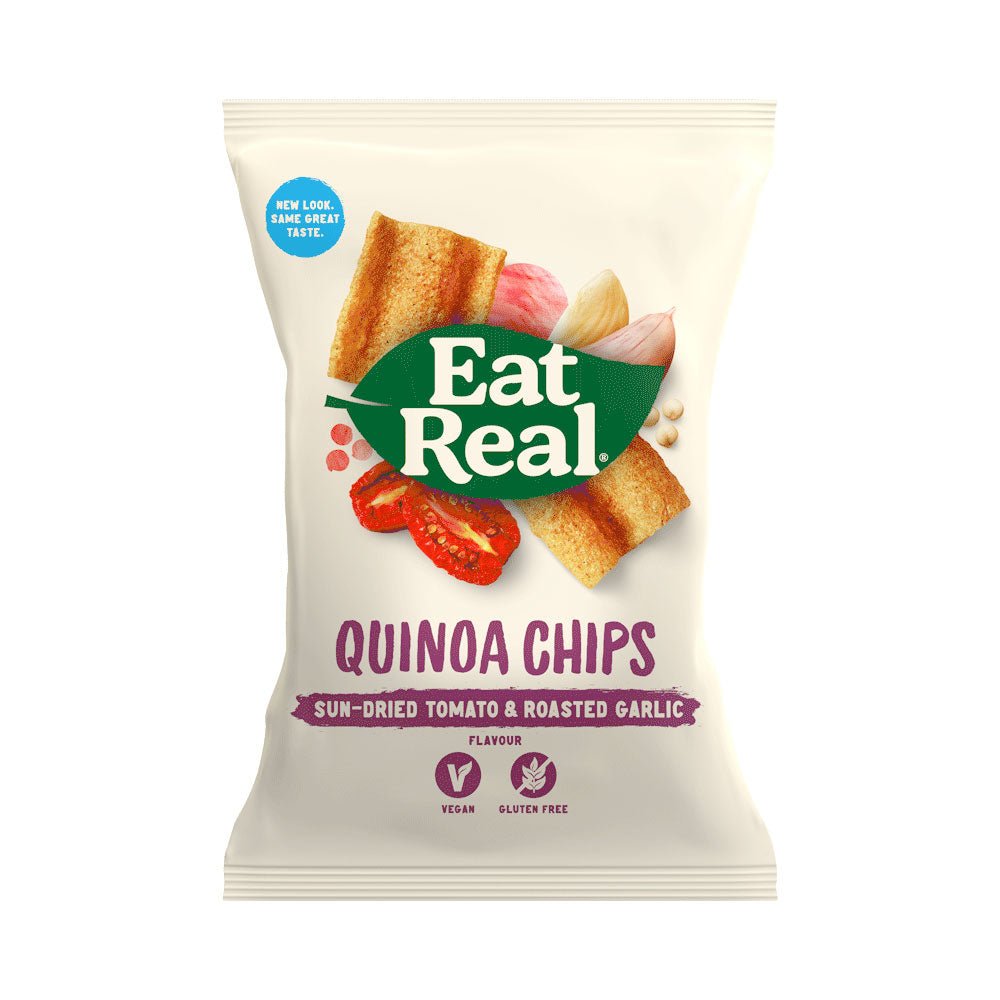 Eat Real Quinoa Sun Dried Tom And Garlic - Earthfare Supermarket - 5026489487076