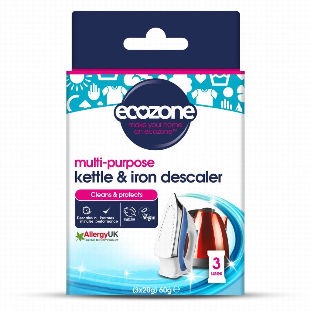 Ecozone Iron Descaler 60g - Earthfare Supermarket - 5060101530269