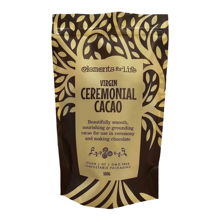 Elements for Life Ceremonial Cacao 500g - Earthfare Supermarket - 5060407530260