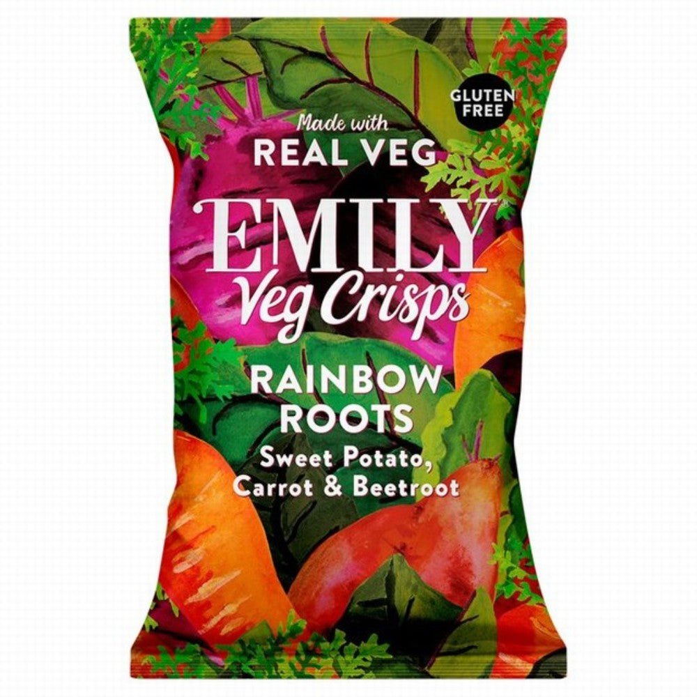 Emily Rainbow Roots Veg Crisps 100G - Earthfare Supermarket - 5060379650119