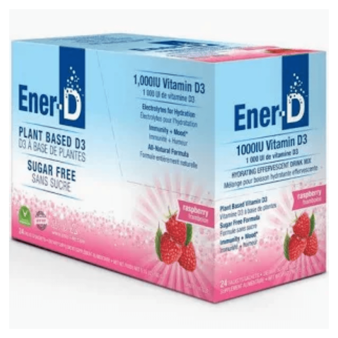 Ener - D Raspberry 30 Sachets - Earthfare Supermarket - 873024001526