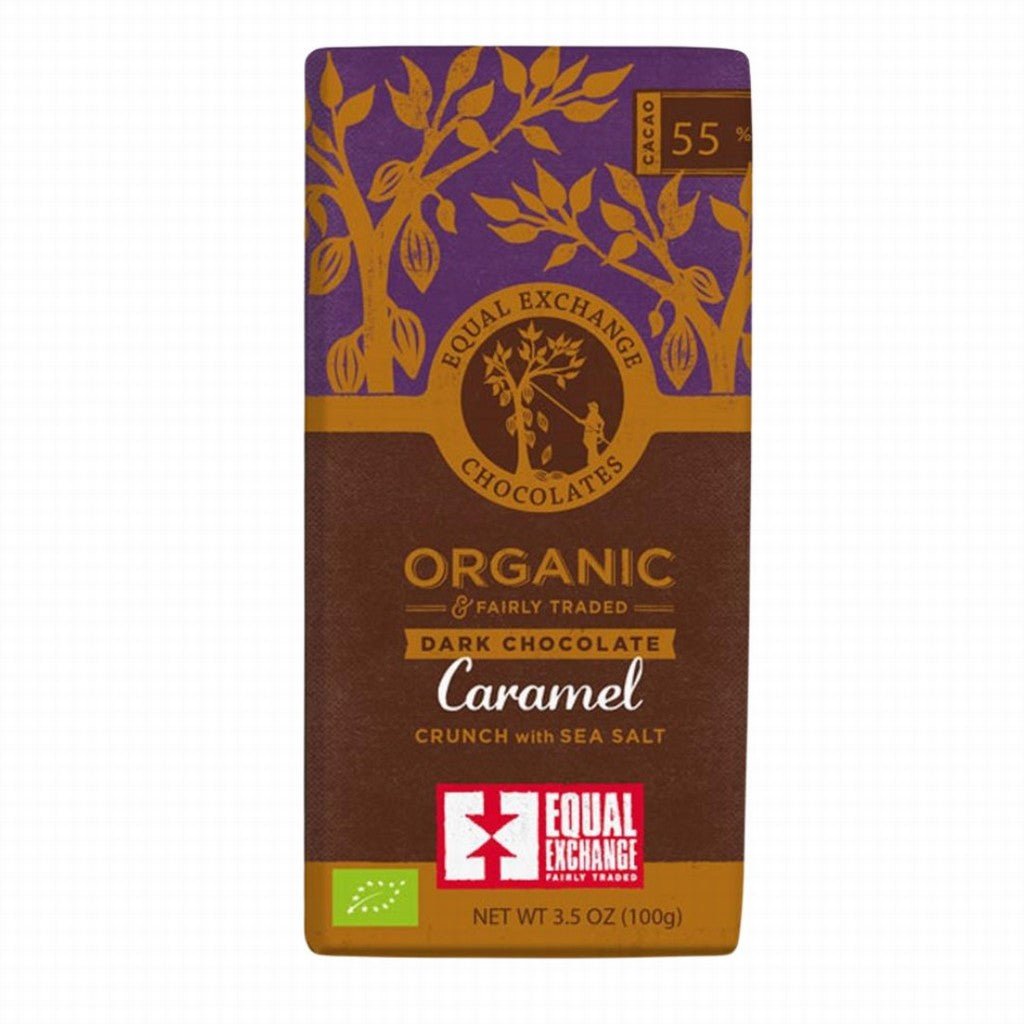 Equal Exchange Organic Caramel & Sea Salt Choc - Earthfare Supermarket - 745998903093