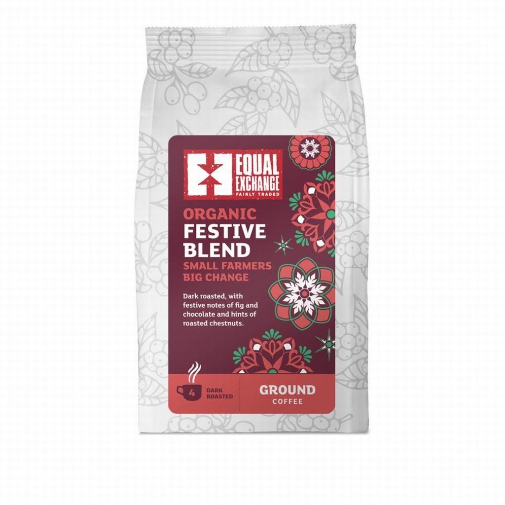 Equal Exchange Organic Ground Coffee Festive Blend - Earthfare Supermarket - 5018190002044
