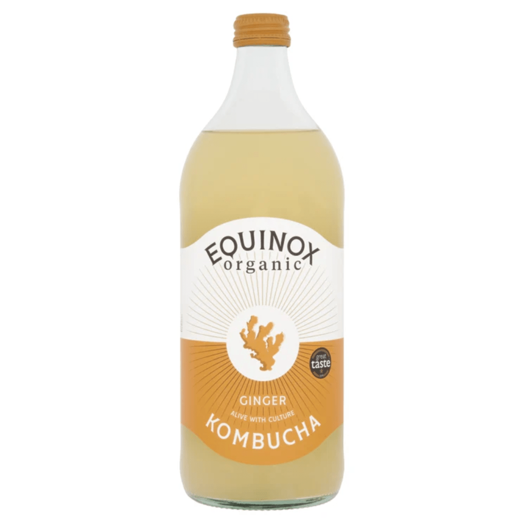 Equinox Ginger Kombucha 750ml - Earthfare Supermarket - 5060452360430