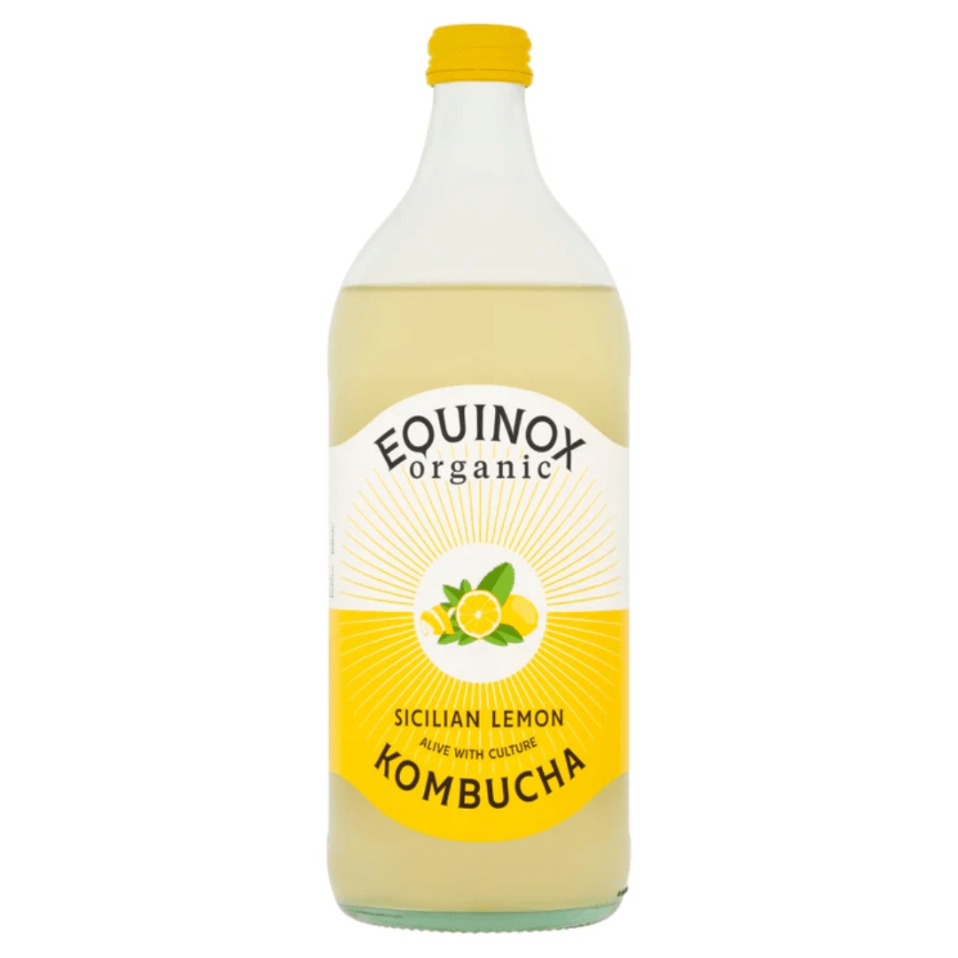 Equinox Sicilian Lemon Kombucha - Earthfare Supermarket - 5060452360850
