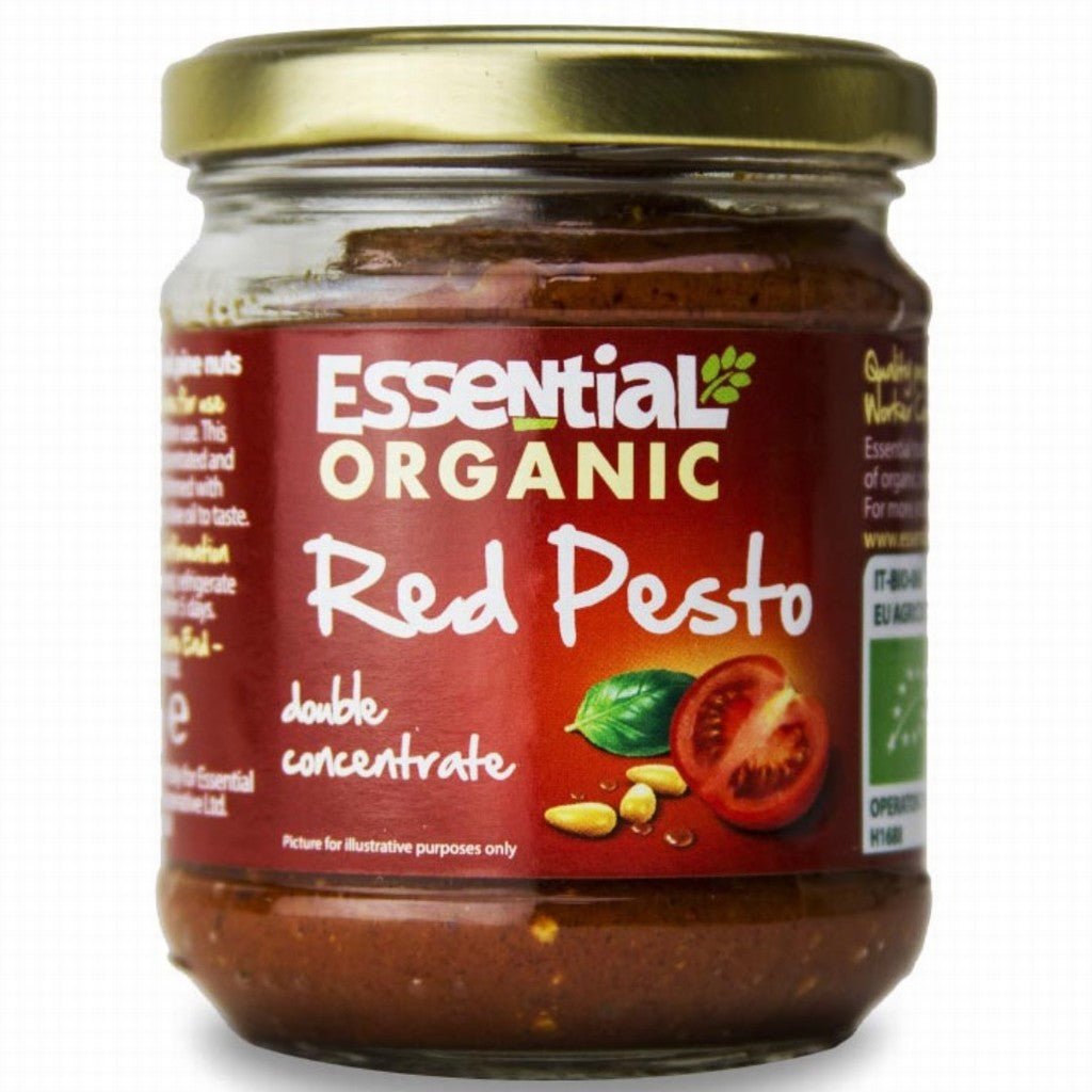 Essential Red Pesto 140g - Earthfare Supermarket - 5029220660325