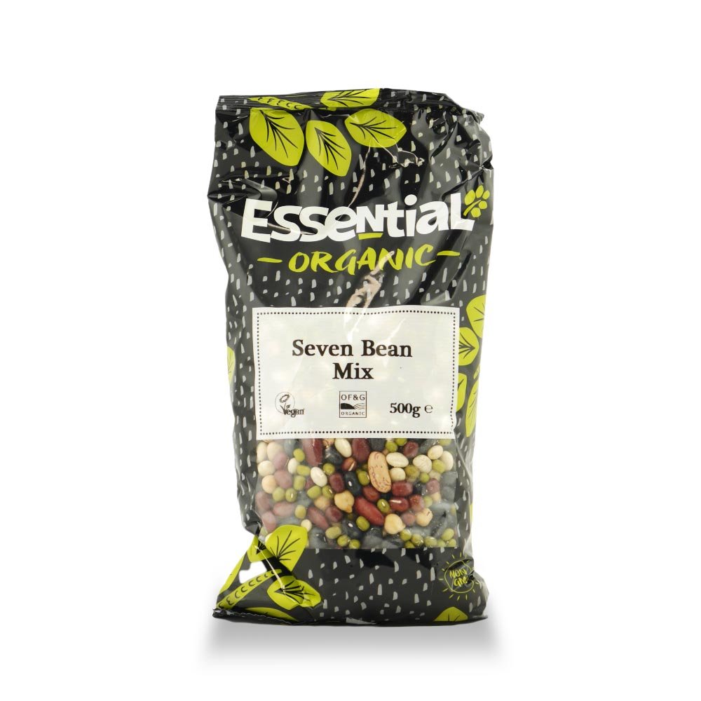 Essential Seven Bean Mix Organic - Earthfare Supermarket - 5029220002538