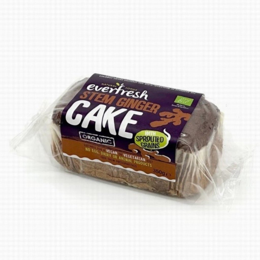 Everfresh Stem Ginger Cake 350G - Earthfare Supermarket - 5014653026404