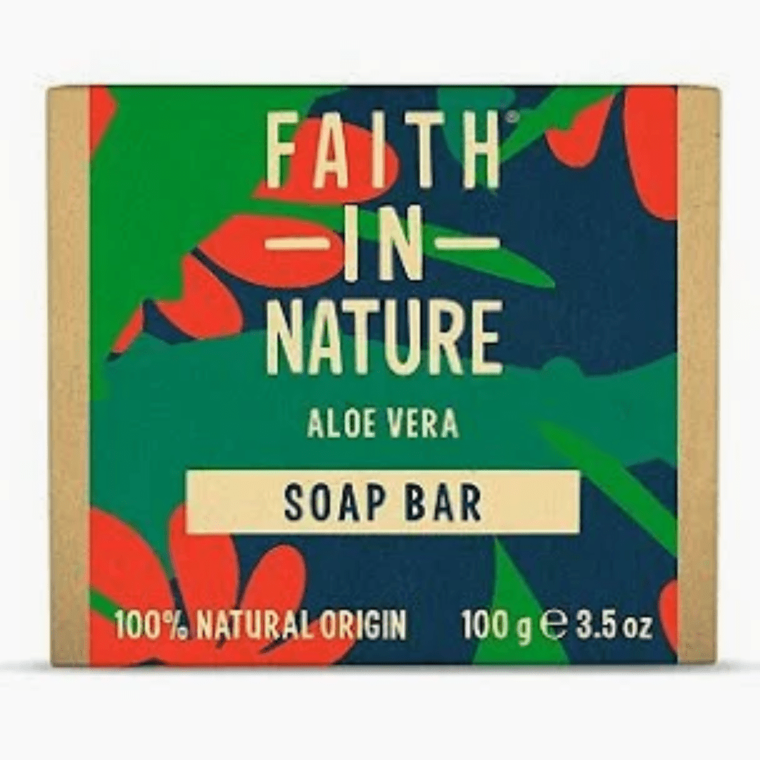 Faith In Nature Aloe Vera Soap (Box) - Earthfare Supermarket - 708002100741