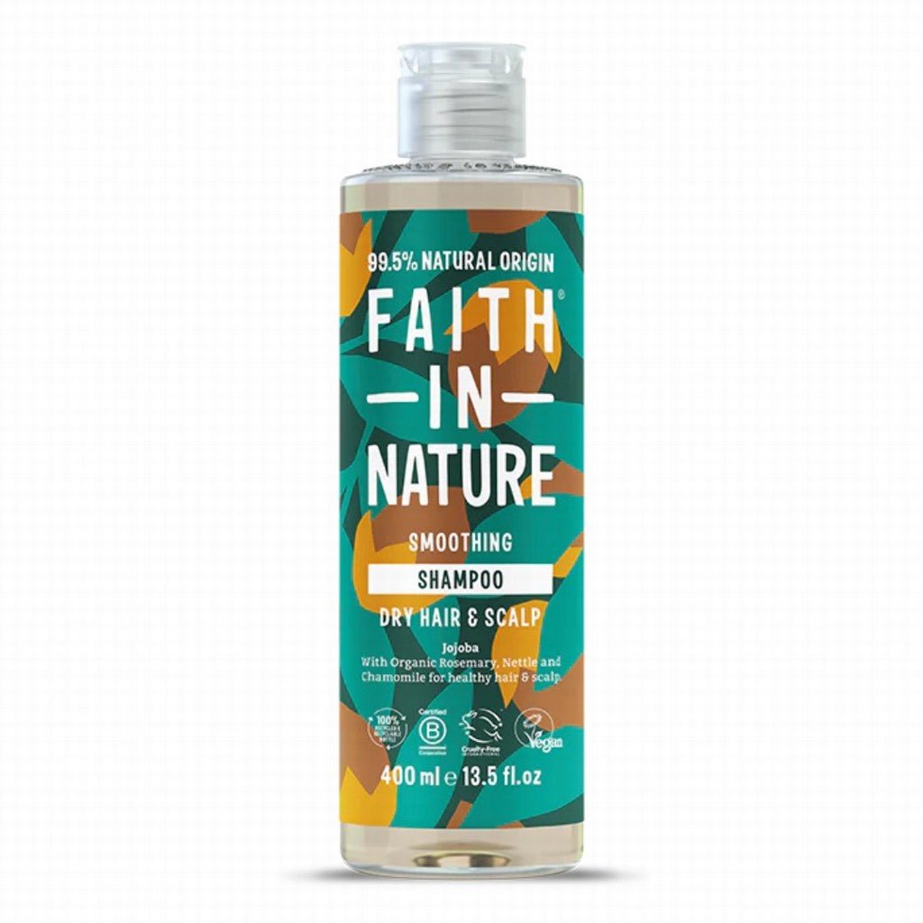 Faith In Nature Shampoo Jojoba 400ml - Earthfare Supermarket - 708002400612