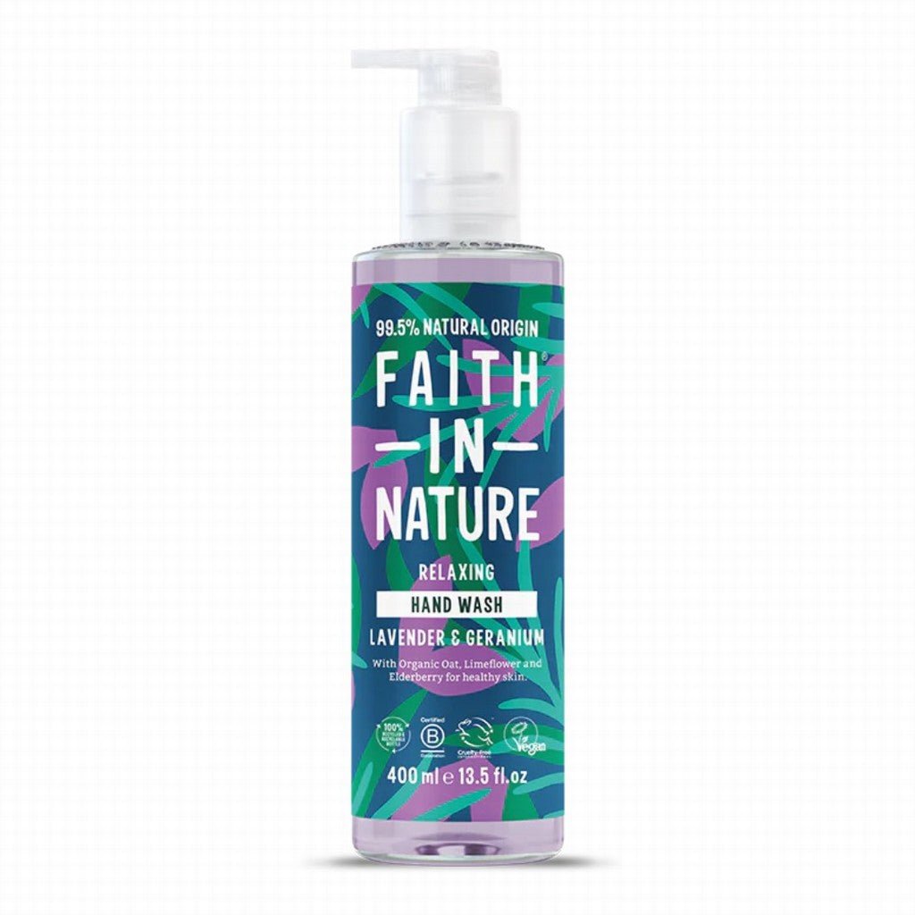 Faith Lavender & Geranium Hand Wash - Earthfare Supermarket - 7080023004936